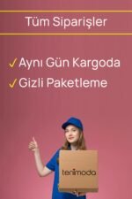 Şık Siyah Dantelli Babydoll Gecelik TM1297 - Görsel 6