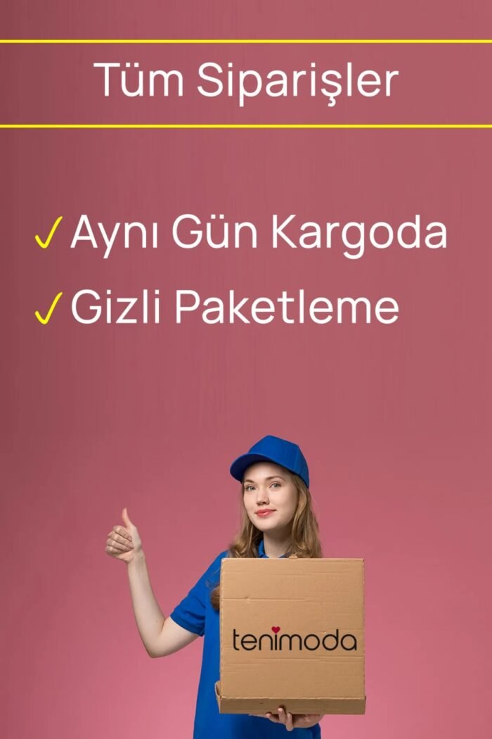Özel Bölgesi Açık Dantelli Siyah Fantazi Babydoll TM1277 - Görsel 4