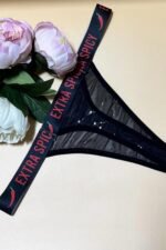 Sexi Yazılı String Külot 81901 - Görsel 2