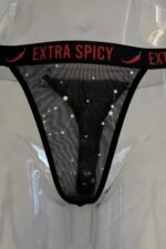 Sexi Yazılı String Külot 81901 - Görsel 5