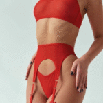 Kırmızı Jartiyer Takım