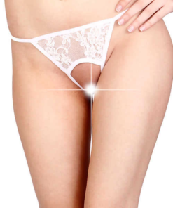 Beyaz Özel Bölgesi Açık Fantazi String TM1163