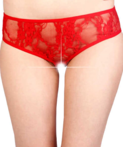 Alternative view of Kırmızı Özel Bölgesi Açık Fantazi Külot TM1156