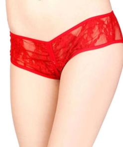 Alternative view of Kırmızı Özel Bölgesi Açık Fantazi Külot TM1161