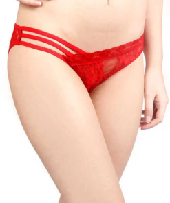 Kırmızı Şerit Detaylı Seksi Külot TM1139