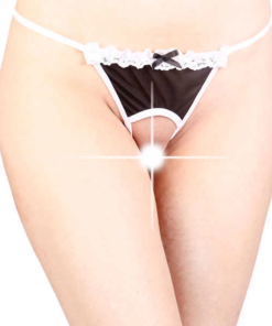 Özel Bölgesi Açık Kurdeleli Tanga TM1162